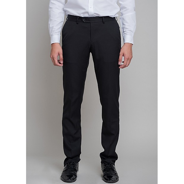 Quần âu nam màu ĐEN Owen - FREE SHIP - CHẤT MỀM MỊN CHỐNG NHĂN dáng regular cạp tăng đơ co giãn | BigBuy360 - bigbuy360.vn