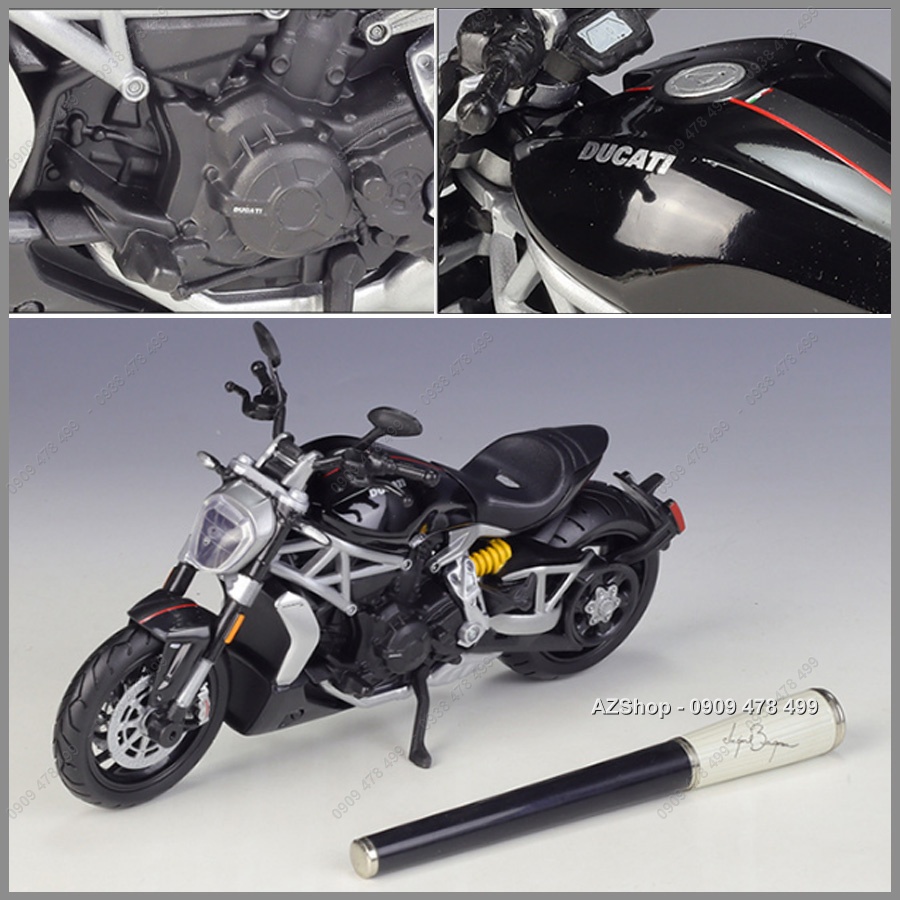 Xe Mô Hình Moto Ducati XDiavel Tỉ Lệ 1:12 - Maisto