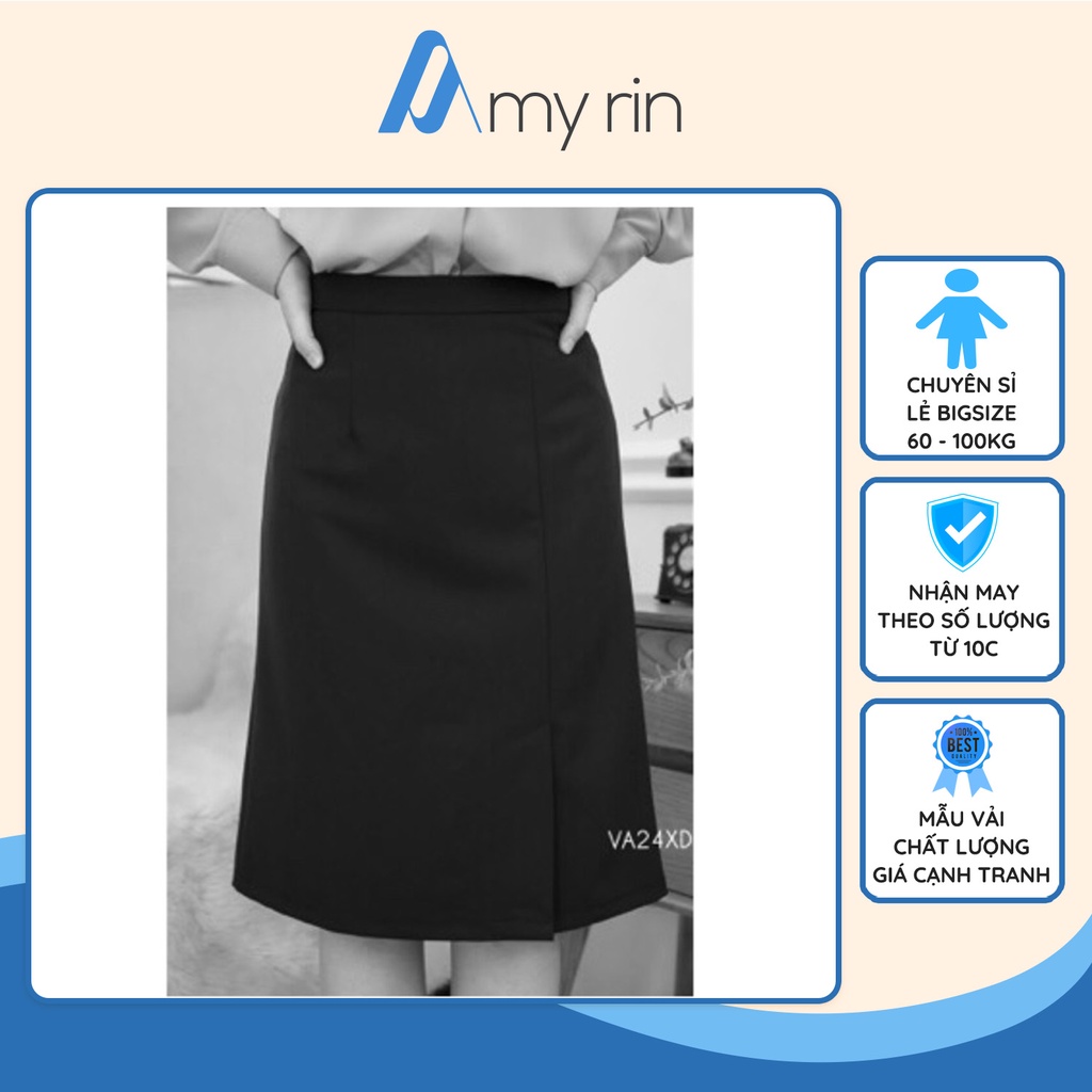 SỈ Bigsize chân váy A suông công sở 60-100kg