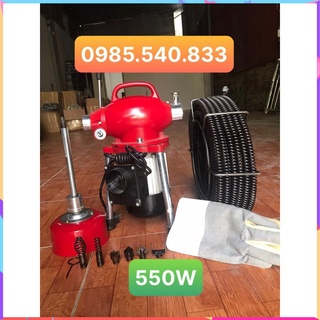 Máy thông tắc cống lò xo gq80 cống suất 550w ☎️ tư vấn 24/24: 0985.540.833