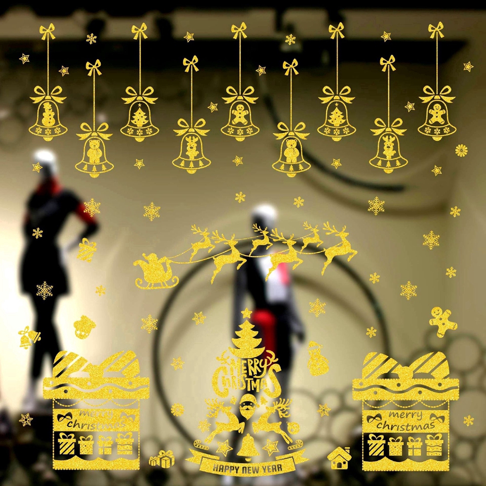 Giấy dán kính họa tiết người tuyết dễ thương