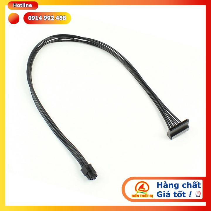 Dây cáp nguồn Mini 6pin ra SATA 15pin HDD, SSD cho máy Dell Vostro 3070 3670 3668 3650
