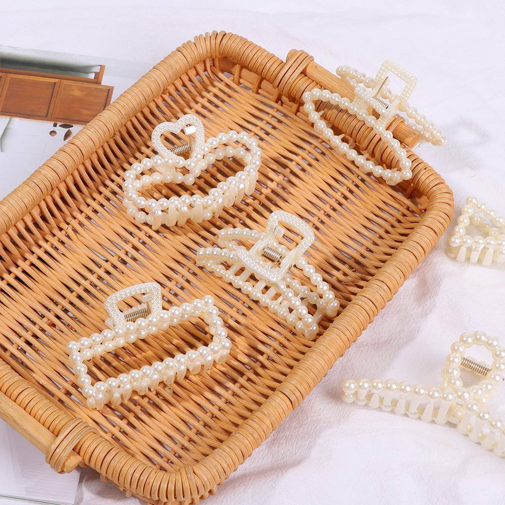 Kẹp Tóc Càng Cua Màu Sắc Ngọt Ngào Thanh Lịch 1 Cái Cho Nữ