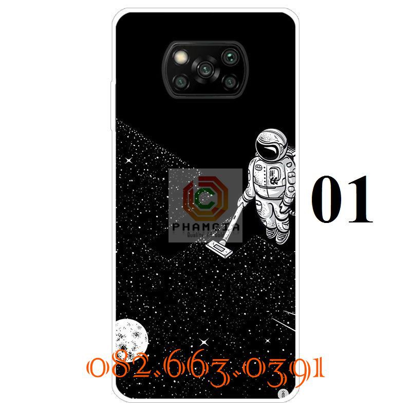 Ốp lưng Xiaomi Poco X3 NFC / Poco X3 Pro  dẻo in hình đẹp (p2)