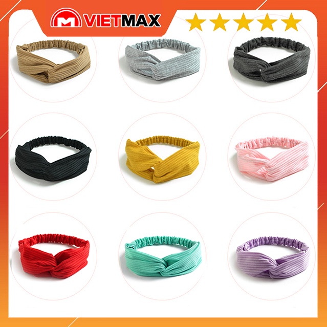 Băng Đô Cài Tóc/ Cài Trán Đan Chéo Dễ Thương Giá Rẻ Tuyệt Đối