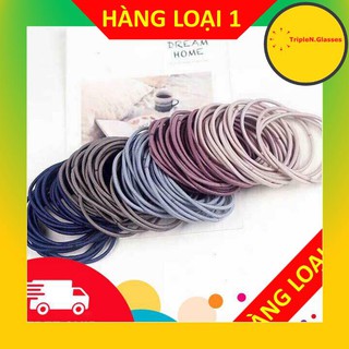 🎊DEAL 1K🎊Combo 5 thun cột tóc Hàn Quốc nhiều màu tiện lợi