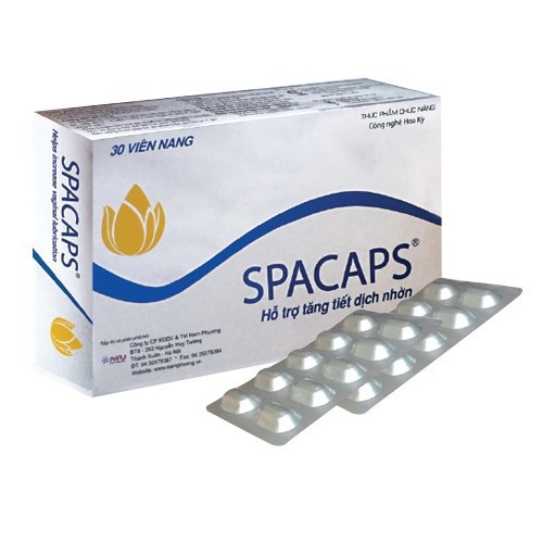 SPACAPS Hộp 30 viên - Giúp Hỗ Trợ Tăng Tiết Dịch Nhờn Cho Phụ Nữ