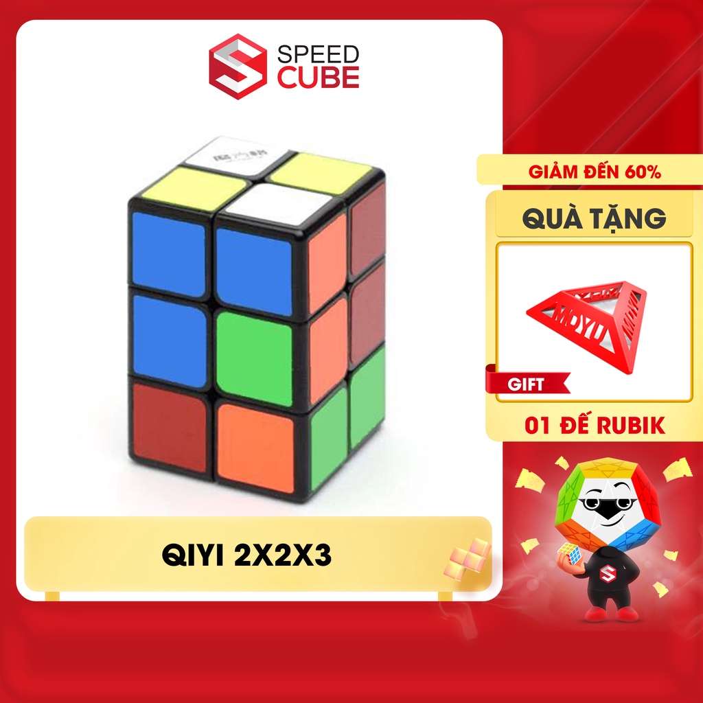 Rubik QiYi 2x2x3 Biến Thể, Rubic Giá Rẻ Chính Hãng QIYI - Shop Speed Cube