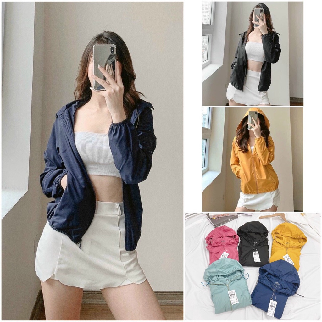 Áo gió LƯỚI GU chống thấm nước tốt - SCXG01