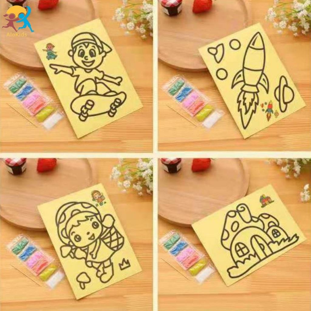 Đồ Chơi Tranh Cát Cho Bé Tư Duy Sáng Tạo Phát Triển Thông Minh - ALOKIDS TB