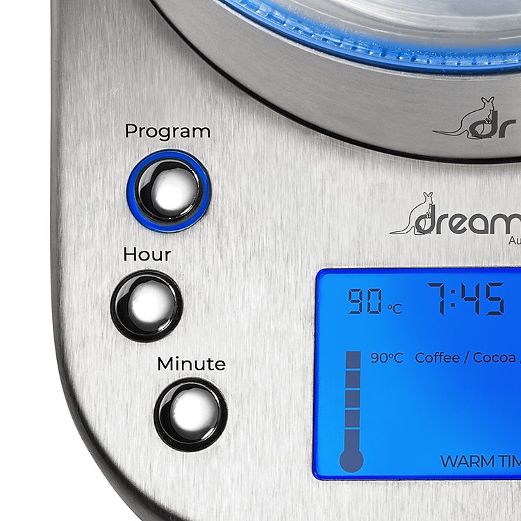 Bình đun nước thông minh, pha sữa, lọc trà Dreamer SMART KETTLE DK-S17D/W - Hàng Chính Hãng