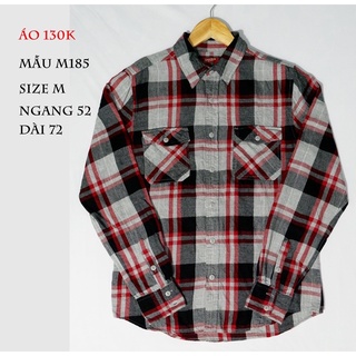 Áo flannel 2hand mới 99,9%, Nhiều mẫu inbox shop để chọn mẫu
