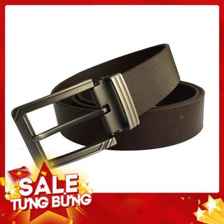 Thắt lưng nam da bò khóa kim kẹp dlkkl1_01 -hàng nhập khẩu