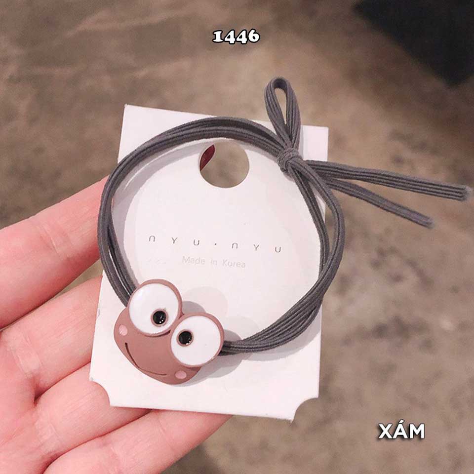 Dây buộc tóc đính hình thú nhiều màu dễ thương cực cá tínhFREESHIP♥️phụ kiện tóc Sh1446