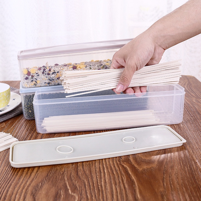 Hộp nhựa đựng thực phẩm, hộp bảo quản rau, củ, quả trong tủ lạnh có nắp, giữ thực phẩm luôn tươi mới