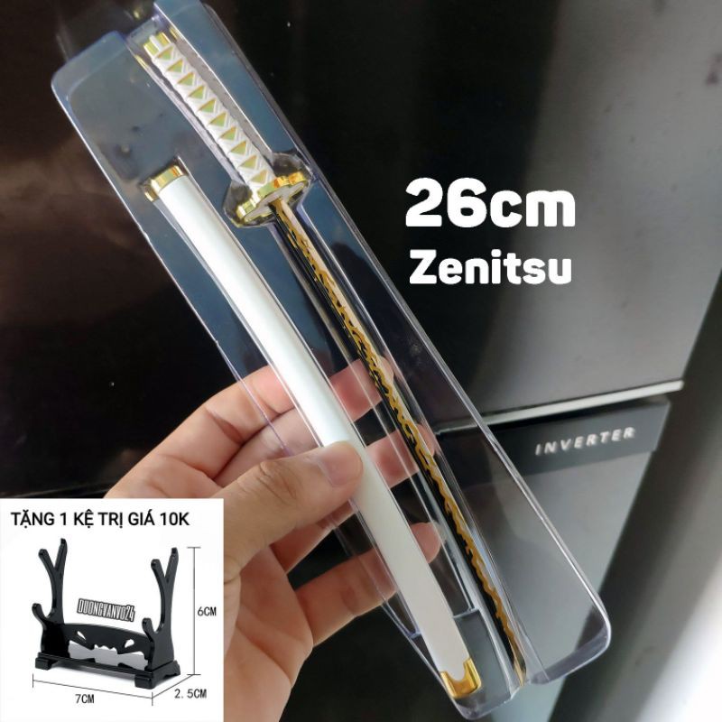  [ Tặng kệ ] Mô hình kimetsu no yaiba kiếm của Zenitsu