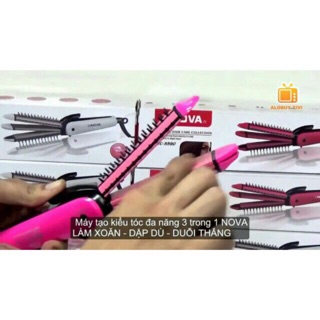 Lược điện làm tóc nova 3 in 1