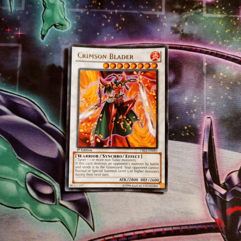 Crimson Blader CBLZ-EN093 Thẻ bài Yugioh chính hãng
