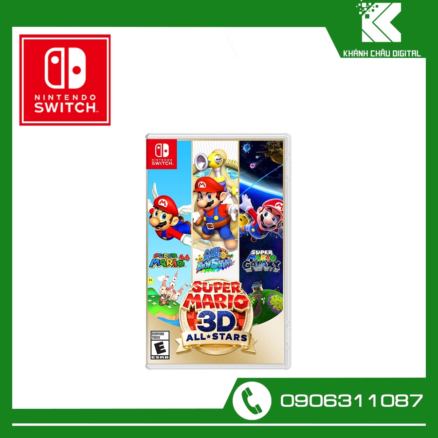 Đĩa Game - Super Mario 3D All-Stars - Nintendo Mới