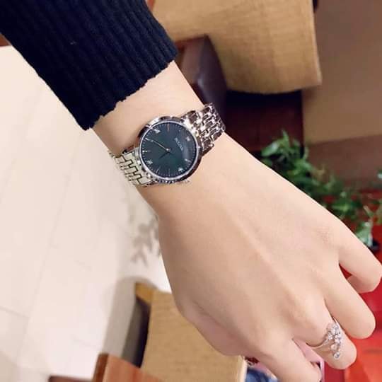 Đồng hồ nữ chính hãng Bulova 96p148 - Máy Quartz pin - Kính khoáng cường lực