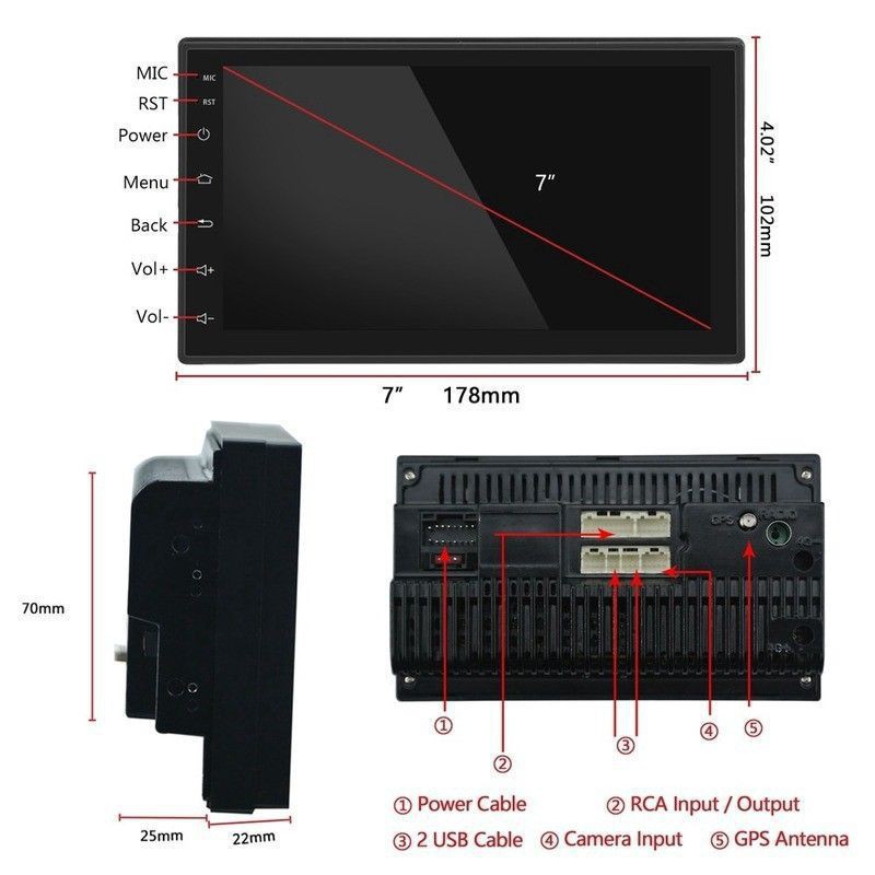 Màn hình dvd cho ô tô Android 8.1, Màn hình android ô tô Spack, kia morning, Màn hình ô tô android, Đồ chơi xe cao cấp