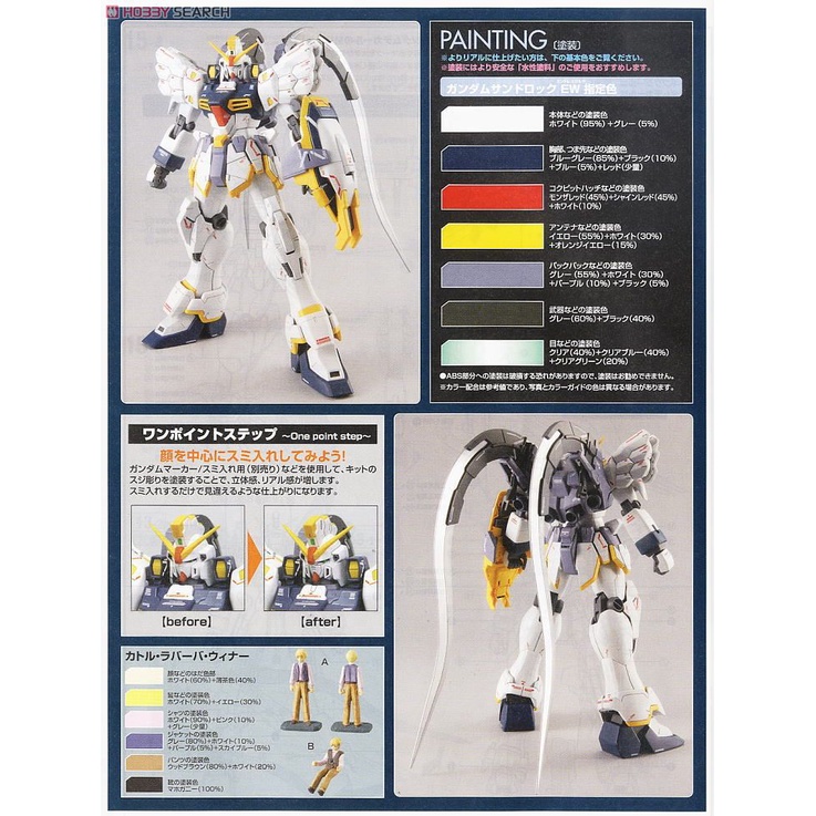 Mô hình lắp ráp MG Gundam Sandrock EW Bandai 4573102630438 | Shopee Việt Nam