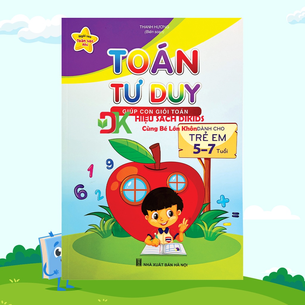 Sách - Toán tư duy giúp con giỏi toán ngôi sao toán học nhí