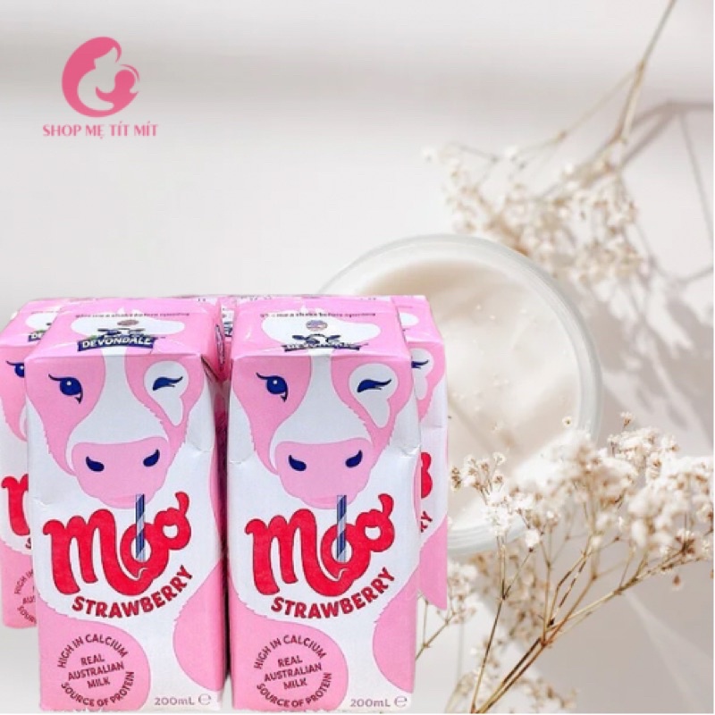 Sữa tươi Devondale nguyên kem  nội địa Úc 200ml đủ vị date mới nhất 2023