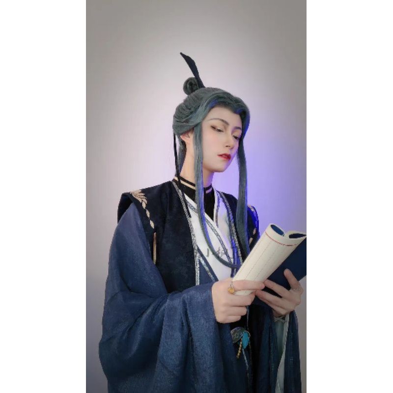 [Order] Tóc giả cosplay Linh Văn - Thiên Quan Tứ Phúc