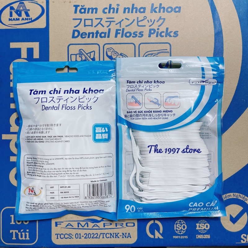 Tăm chỉ nha khoa Famapro cao cấp  bảo vệ sức khoẻ răng miệng