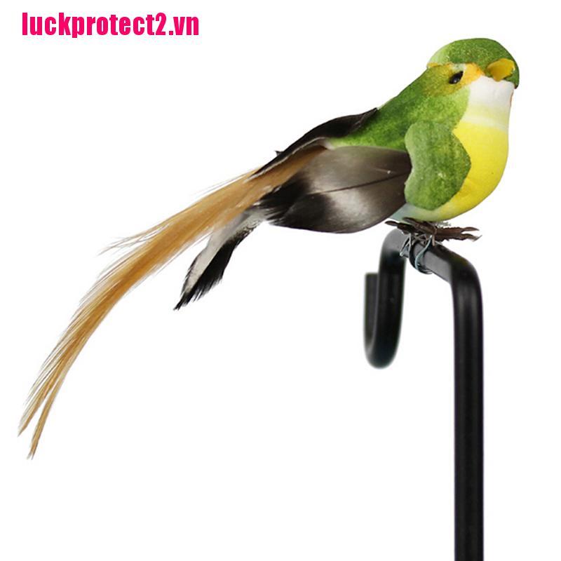 1 Chú Chim Nhân Tạo mini Bằng Xốp Và Lông Vũ Dùng Cho Tiệc Cưới