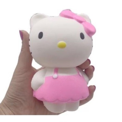 SQUISHY MÈO HELLO KITTY HỒNG DỄ THƯƠNG