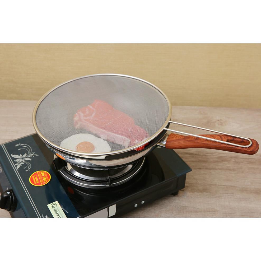 Nắp Lưới Chống Bắn Dầu Mỡ Hình Tròn Đường Kính 29cm – Vỉ Chắn Dầu Mỡ