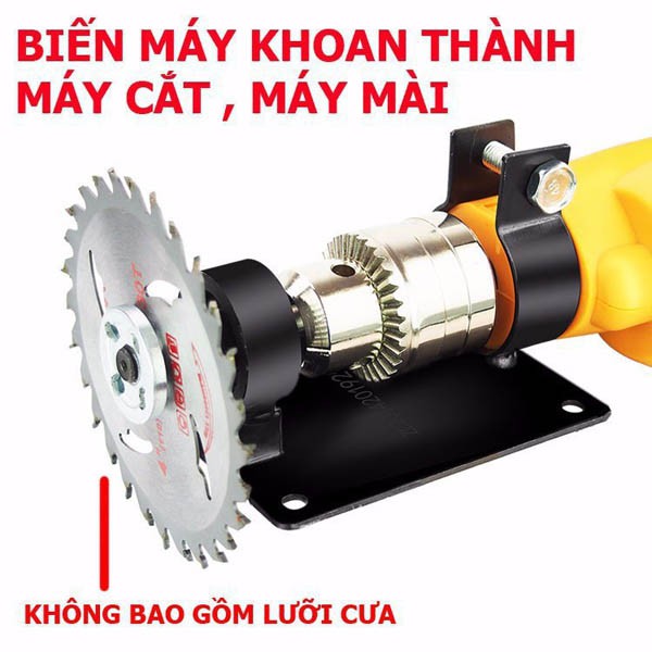 Bộ phụ kiện chuyển máy khoan thành máy cắt đa năng V2