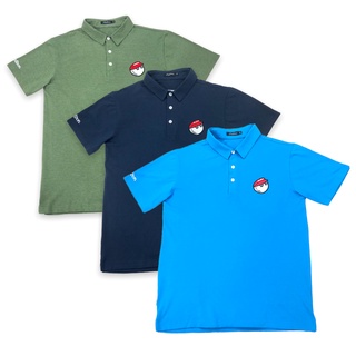 Male MALBON golf T-shirt Polo shirt quick-drying golf shirt color matching movement