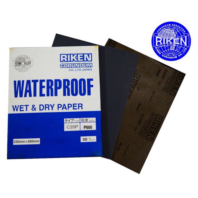 Xấp 100 tờ GIẤY NHÁM RIKEN C35P