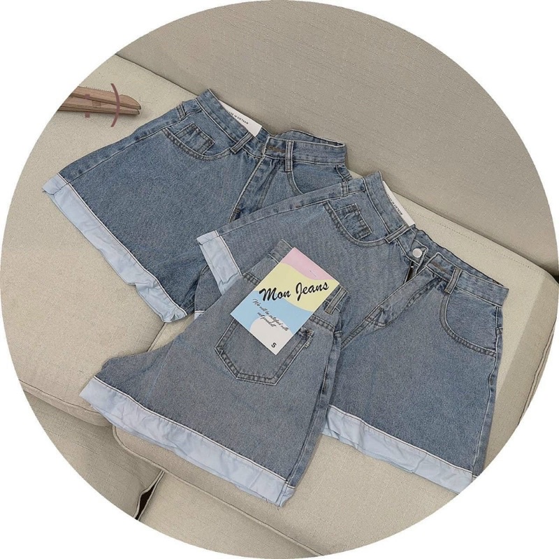 Quần short jean ống xèo  alohashop91