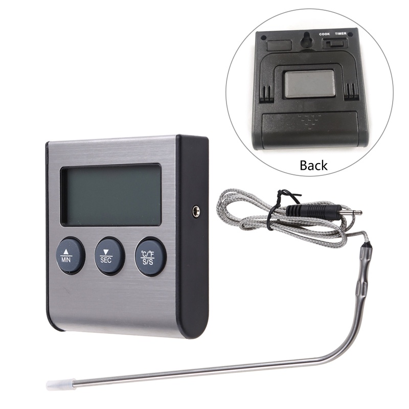 Chuông Báo Kỹ Thuật Số Dành Cho Lò Nướng Có Màn Hình LCD