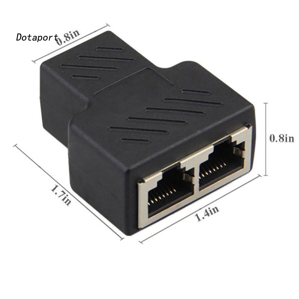 Cáp nối mạng LAN Ethernet phân chia 1 đến 2 cổng RJ45