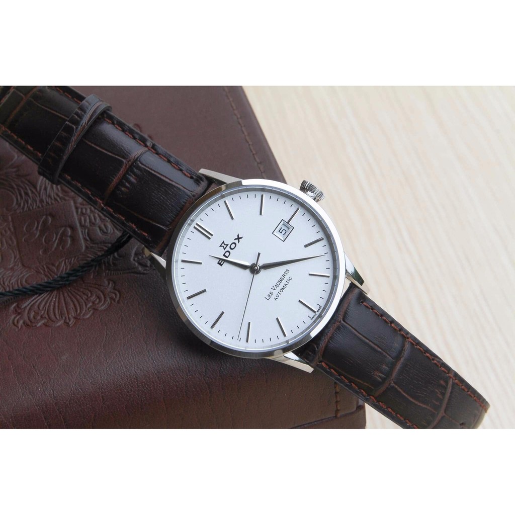 Đồng hồ nam chính hãng Edox 80081-3-AIN - máy cơ tự động Thụy Sĩ - Kính Sapphire