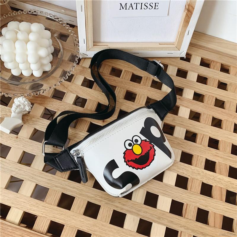Túi đeo chéo họa tiết hoạt hình đáng yêu cho bé gái