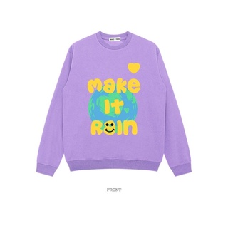 Áo sweater lót lông Make it rain( order taobao)