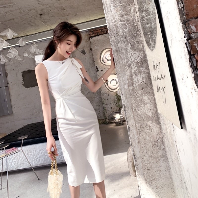 Đầm Trắng Thiết Kế Thanh Lịch MLXL