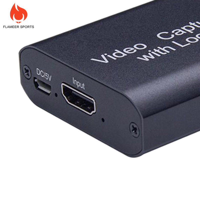 Flameer Sports USB 3.0 Portable HDMI Video Capture Card for High Definition Acquisition or