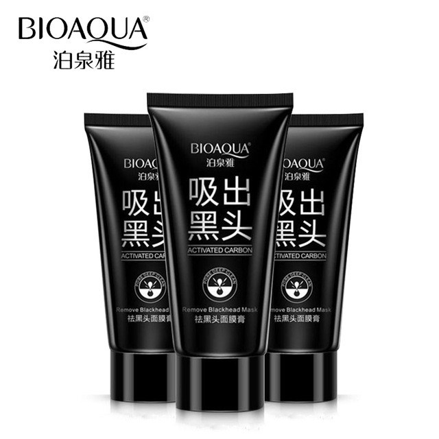 [Hàng mới về] Mặt nạ than tre hỗ trợ lột mụn đầu đen tẩy tế bào chết làm sạch sâu lỗ chân lông