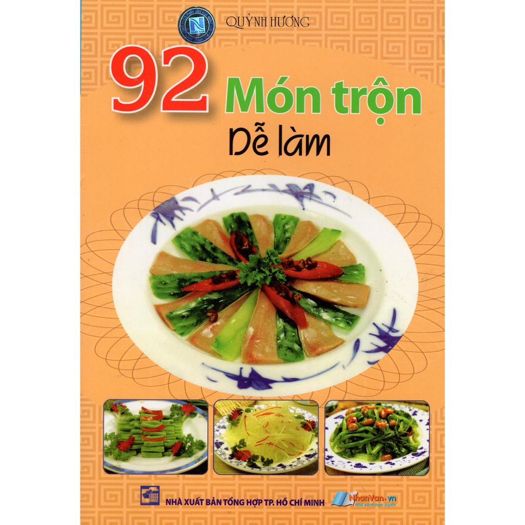 Sách - 92 Món Trộn Dễ Làm - 8935072867461