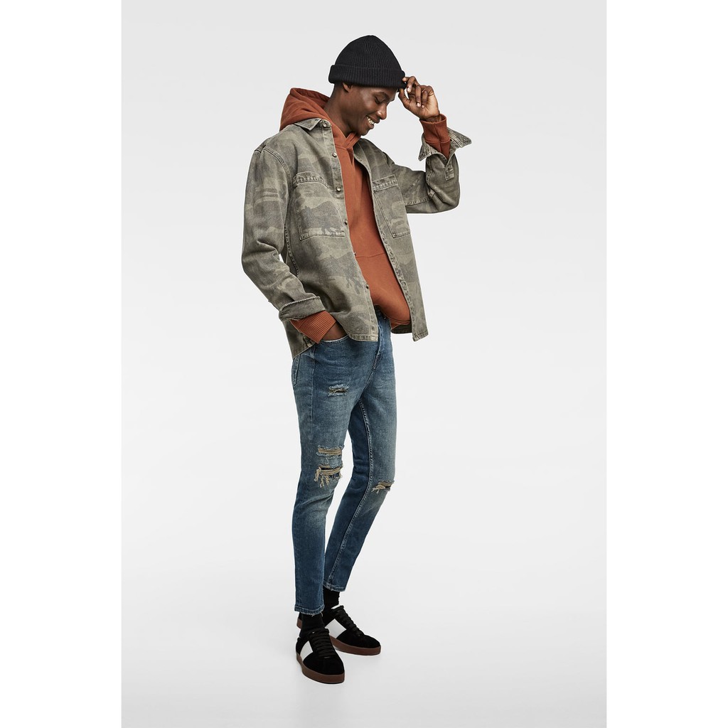 Jean rách zara xách tay