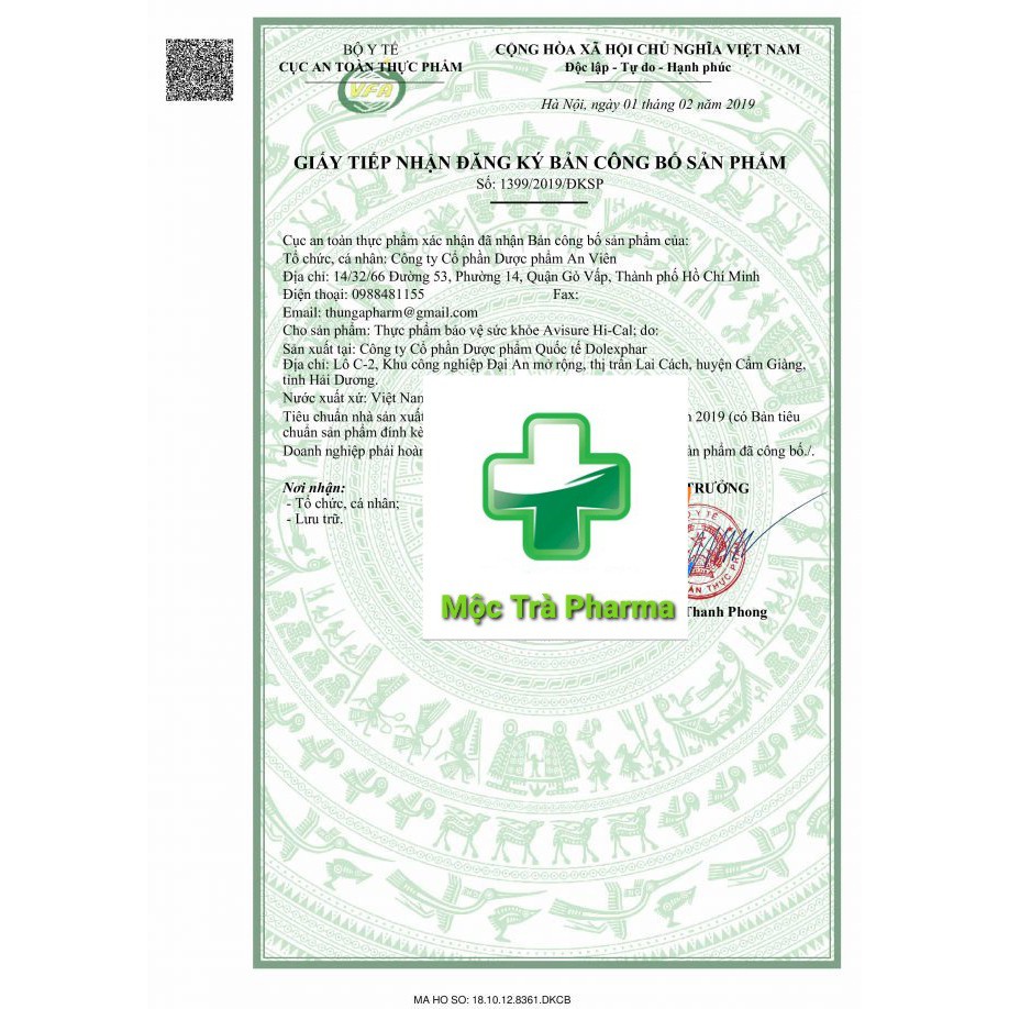 HI-CAL Avisure Canxi Nano tự nhiên cho mẹ bầu (Hộp 60 Viên)-Nhập Khẩu Chính Hãng-Bổ sung Canxi, Vitamin và khoáng