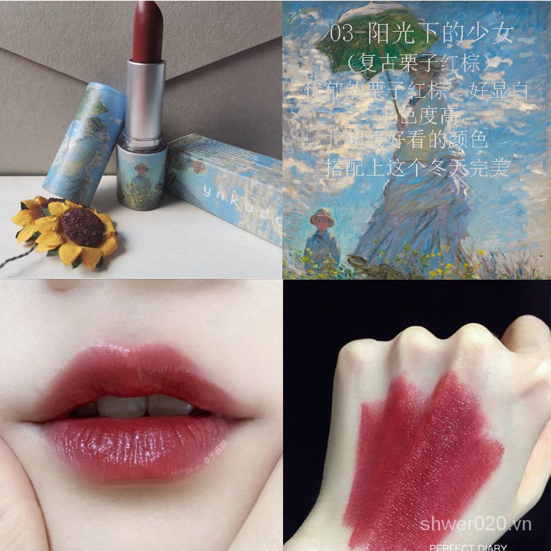 Oil Painting Lipstick Matte Matte ins Does Not Fade Non-Stick Cup Waterproof White Makeup Light Nude yPe3 | BigBuy360 - bigbuy360.vn