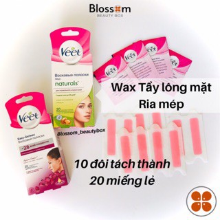 Wax VEET triệt lông mặt và tẩy ria mép bằng giấy hiệu quả | BigBuy360 - bigbuy360.vn